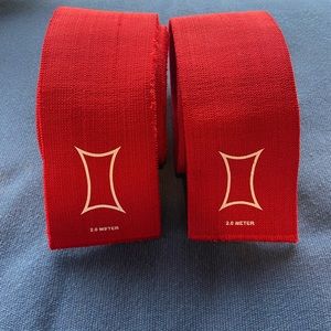 Mark Bell Sling Shot World Record Knee Wraps 2.0 Meter Long - Red